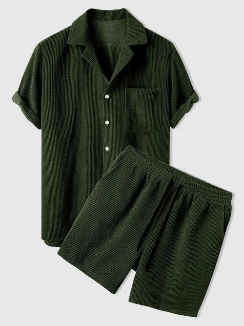 Luxury Ribbed Velvet Set