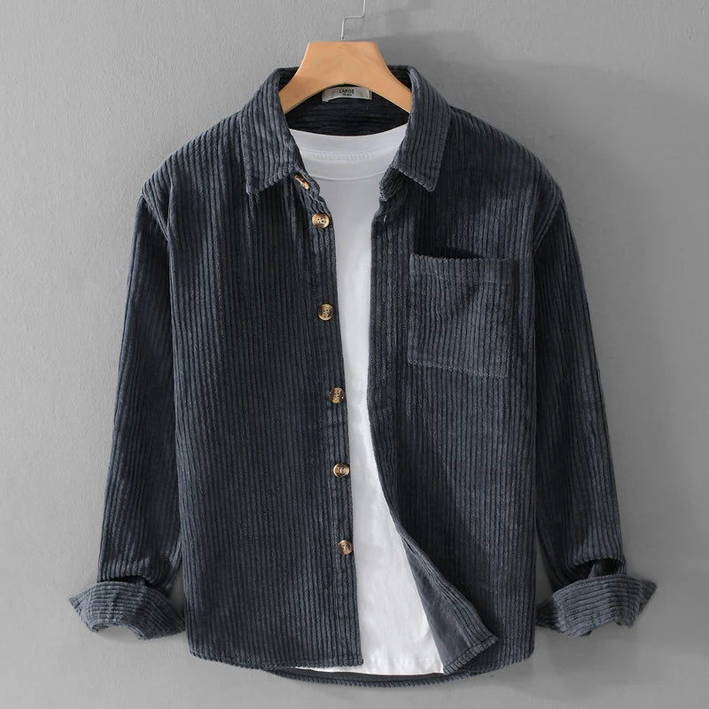 Michael – Long-Sleeve Shirt with Cuffs